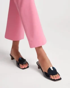 Frances Valentine Sandy Circle Slide> Heels | Sandals
