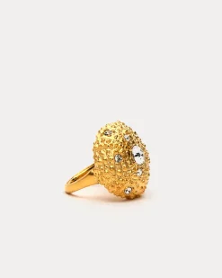 Frances Valentine Sea Urchin Ring Gold> Jewelry