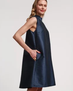 Frances Valentine Sleeveless Diplomat Mini Dress><noscript><img width=