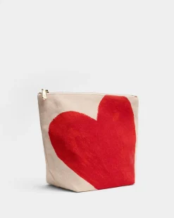 Frances Valentine Tall Heart Cosmetic Bag> Cosmetic Bags