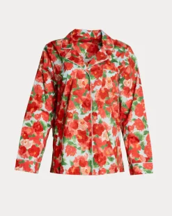 Frances Valentine Teddy Pajama Top><noscript><img width=
