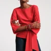 Frances Valentine Whitney Wrap Top> Tops