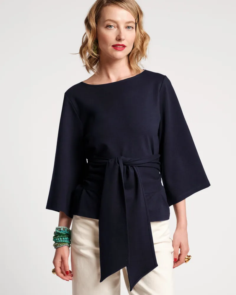 Frances Valentine Whitney Wrap Top> Tops