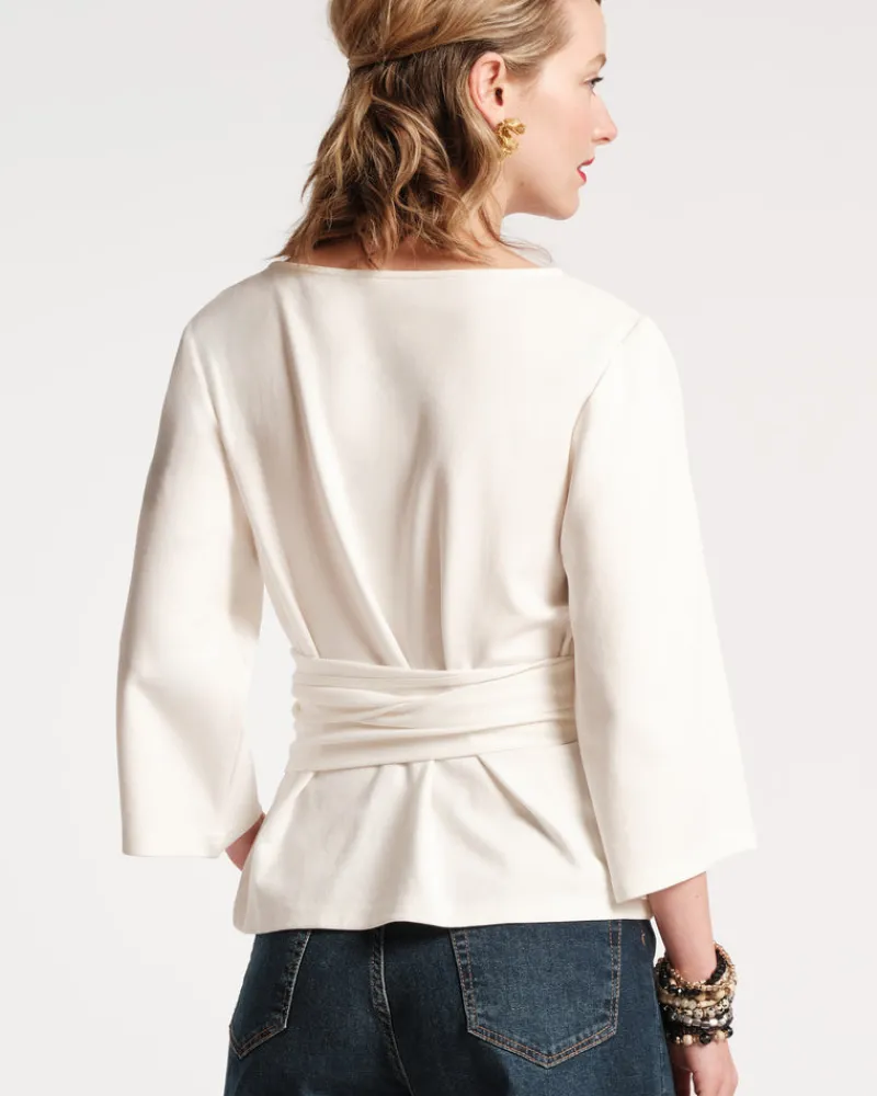 Frances Valentine Whitney Wrap Top> Tops