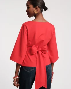 Frances Valentine Whitney Wrap Top><noscript><img width=