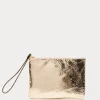 Frances Valentine Wristlet Snake Embossed Leather> Evening Bags