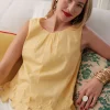 Frances Valentine Zennia Flower Tank> Tops
