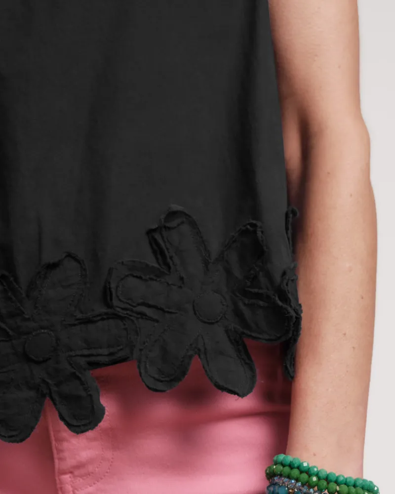 Frances Valentine Zennia Flower Tank> Tops