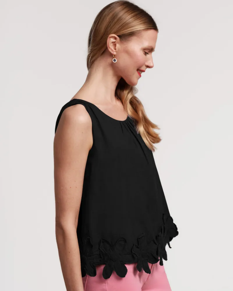 Frances Valentine Zennia Flower Tank> Tops